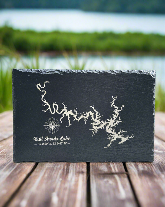 Missouri Lakes - Engraved Slate Serving Board – Elegant and Functional