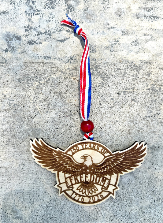 Eagle - 250 Years of Freedom Ornament