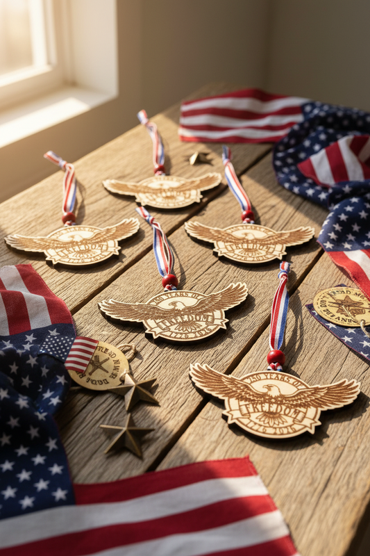 Eagle - 250 Years of Freedom Ornament