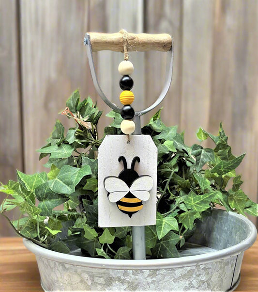 Bee Tiered Tray Garland Tag