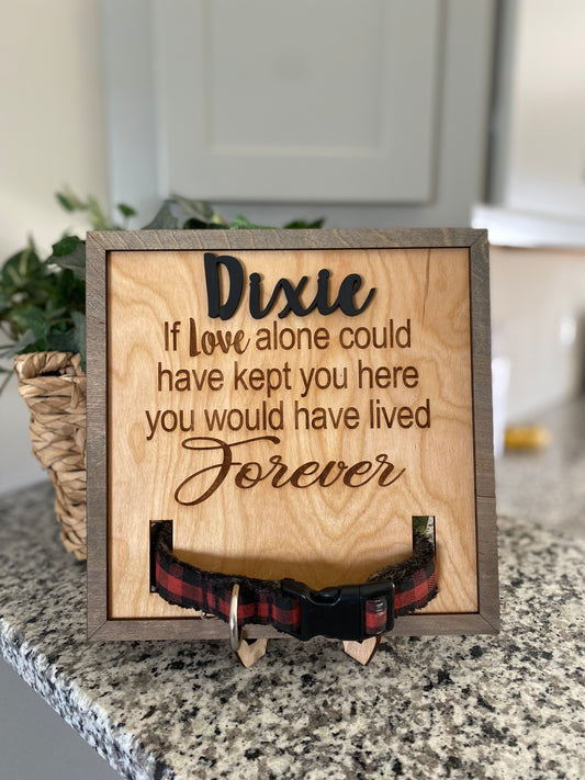 Personalized Dog Remembrance Frame, Dog Sympathy Gift, In Memory of pet, Pet Loss, Pet Memorial