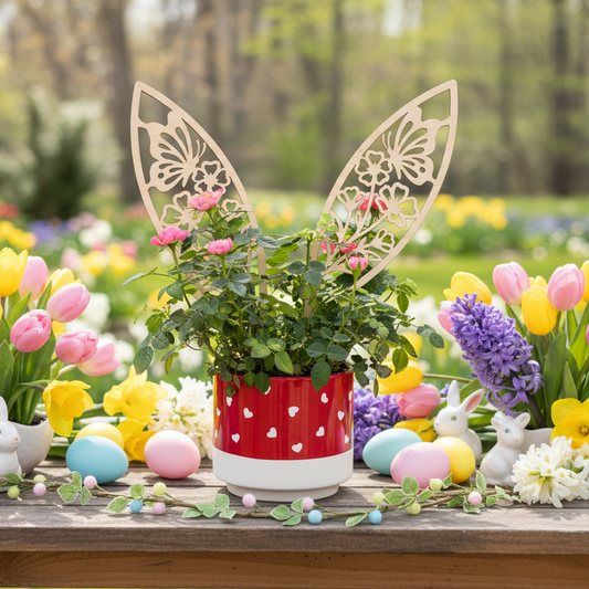 Easter Bunny Ears for Potted Plant