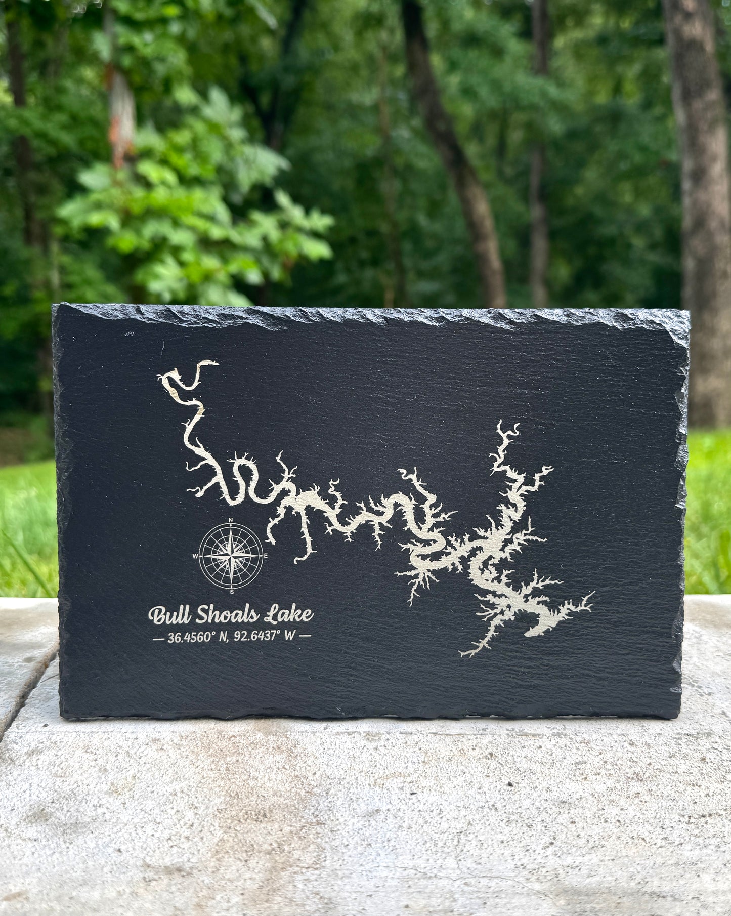 Missouri Lakes - Engraved Slate Serving Board – Elegant and Functional