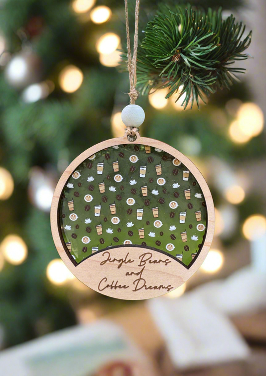 Coffee Christmas Ornament