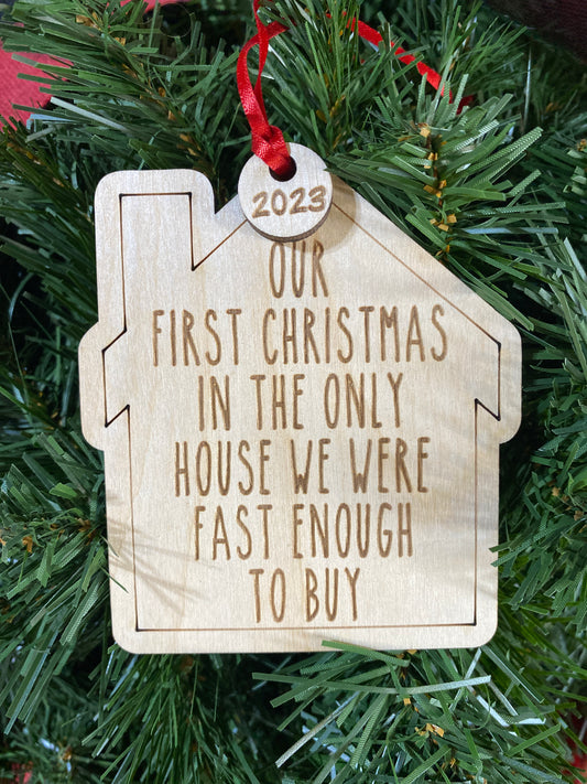 First Christmas Home Ornament