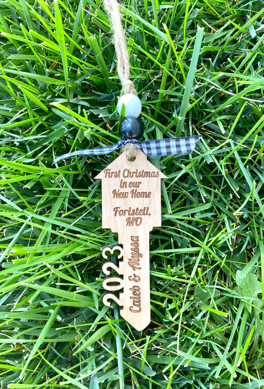 First Christmas in Our New Home Ornament