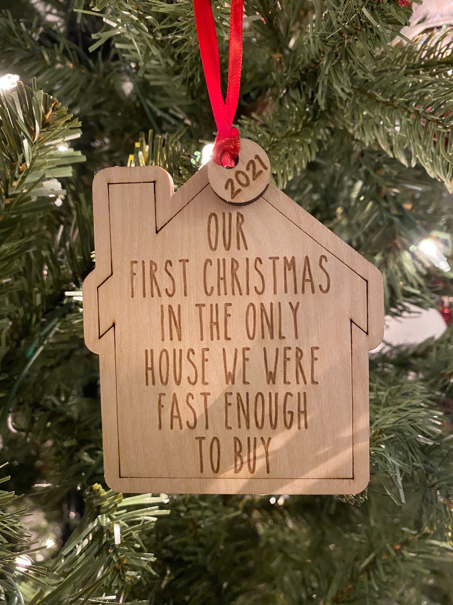 First Christmas In Our New Home, New Home Owner Ornament 2024