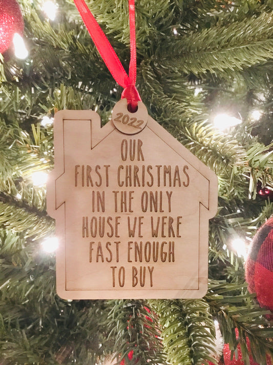 First Christmas In Our New Home, New Home Owner Ornament 2024