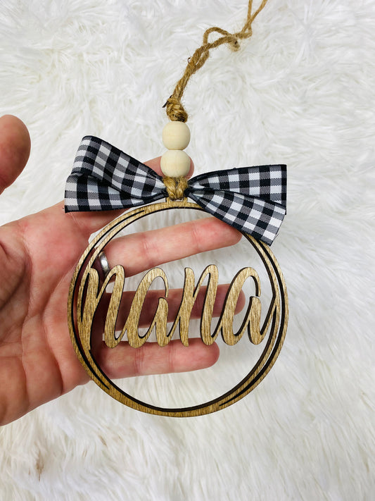 Rearview Mirror Car Charm