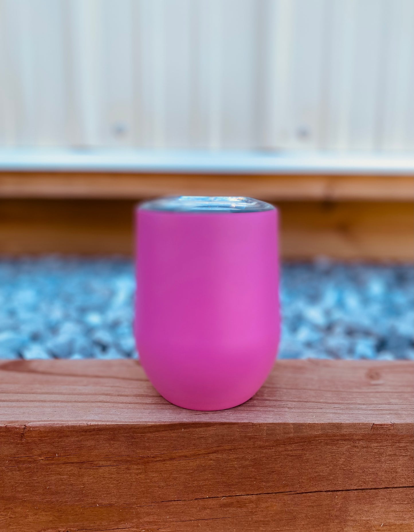 Laser Engraved Wine Tumbler – “My Daughter and I Talk Shit About You”