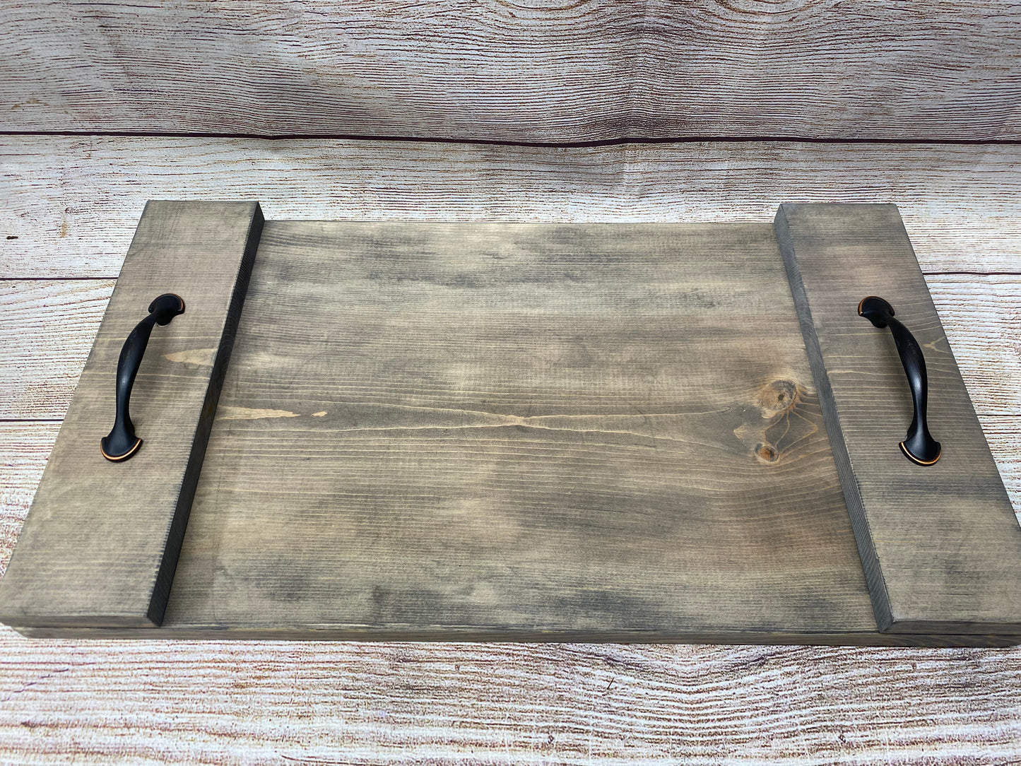 Rustic Farmhouse Wood Serving Tray