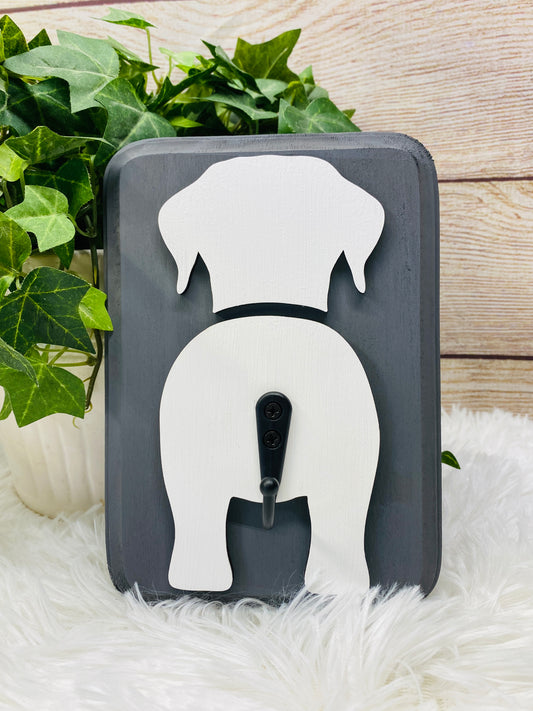 Rustic Wood Dog Leash Hanger: Stylish Organization for Pet Essentials