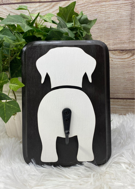 Rustic Wood Dog Leash Hanger: Stylish Organization for Pet Essentials