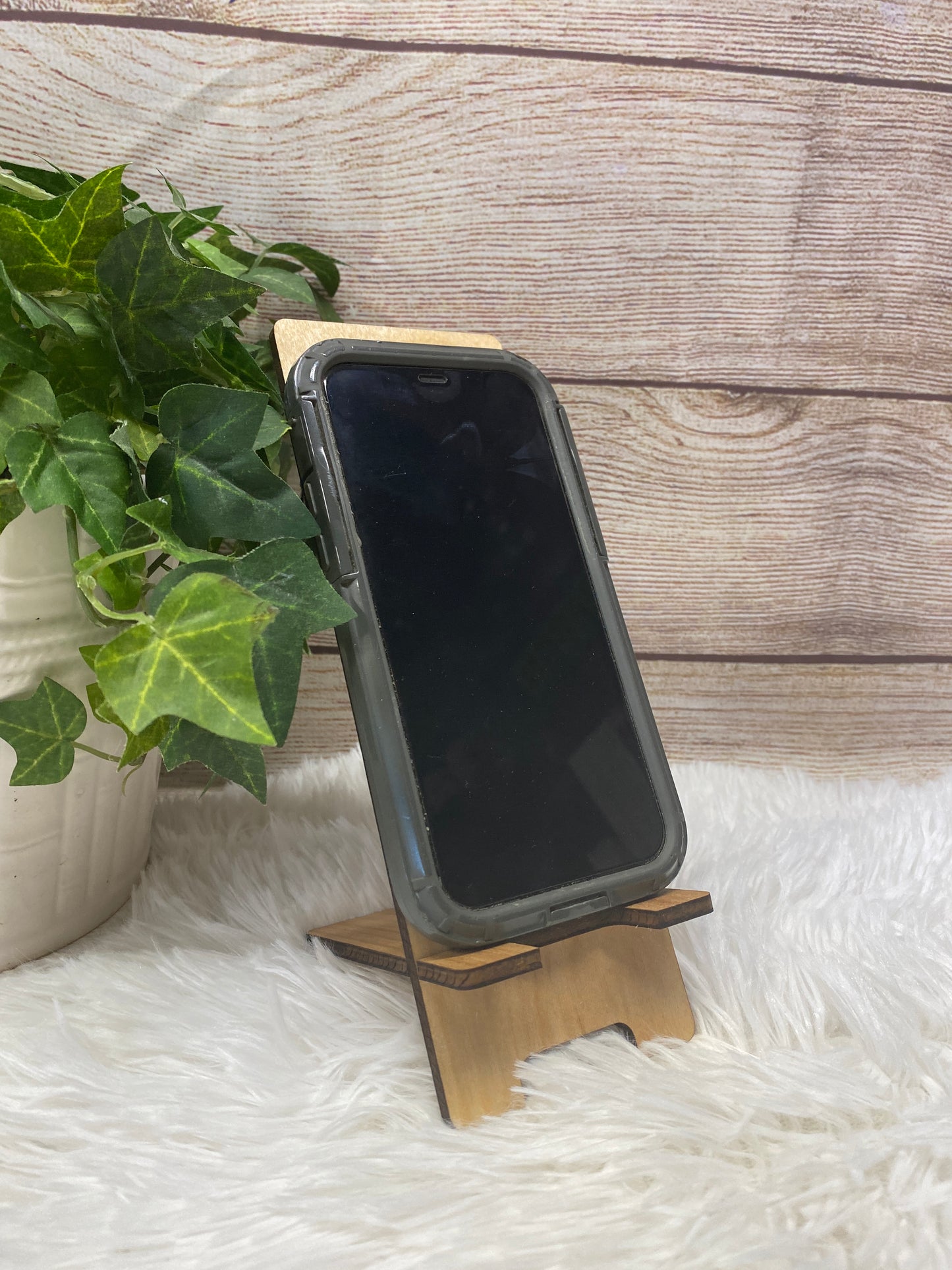 Highland Cow Phone Stand