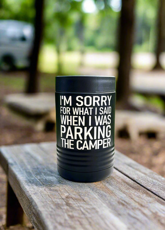 Camping Humor Beverage Holder