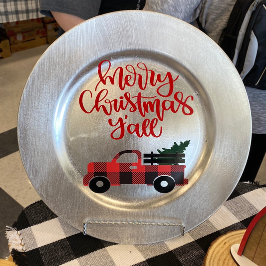 Christmas Charging Plate