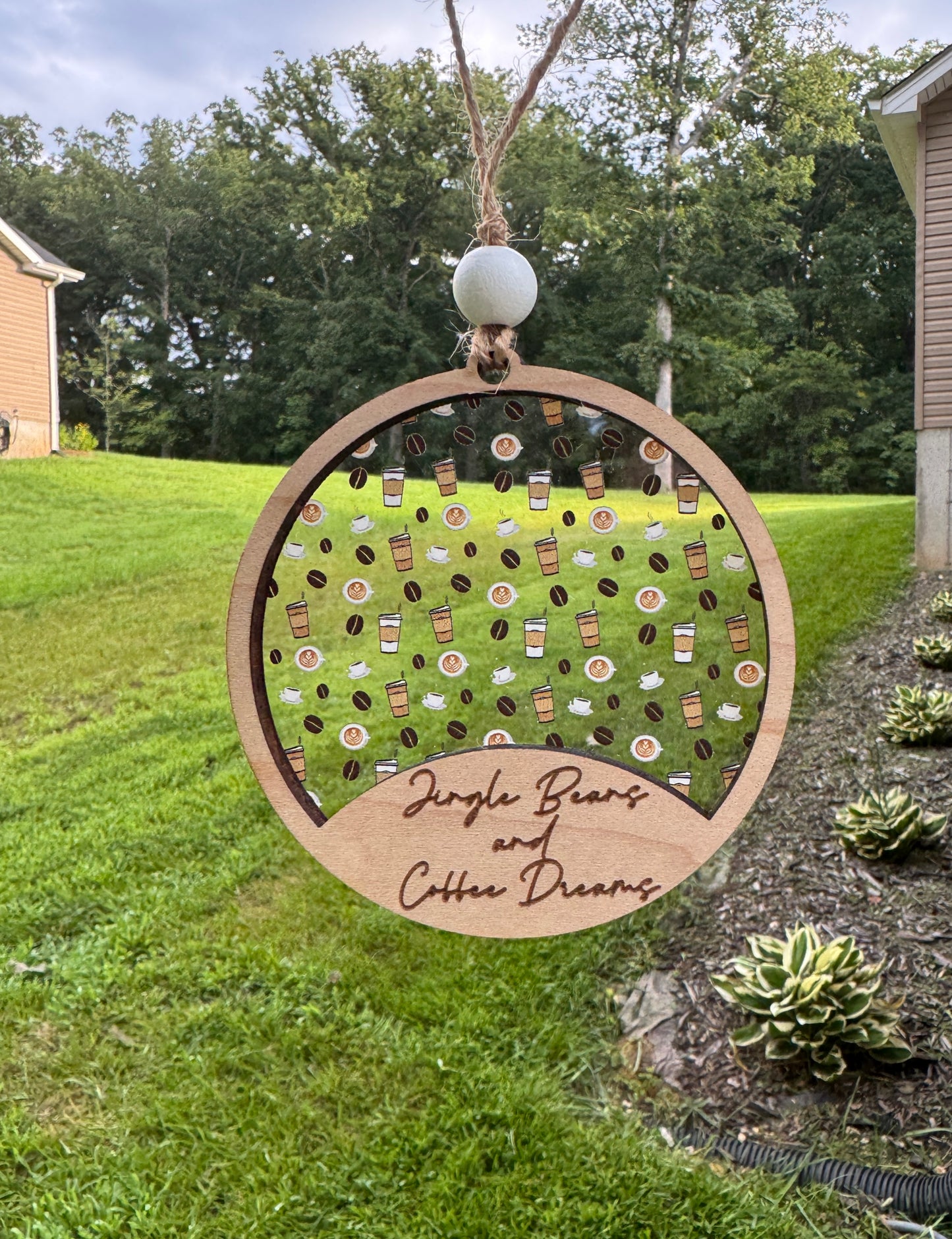 Coffee Christmas Ornament