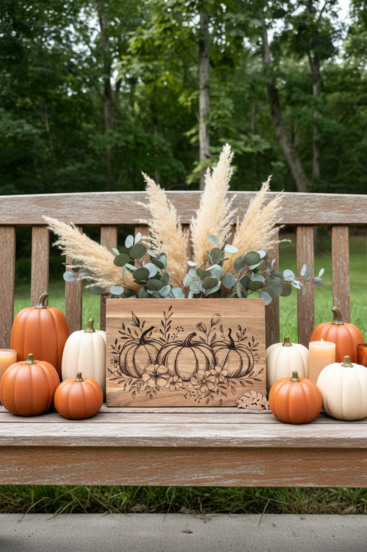 Pumpkin Cheese Board