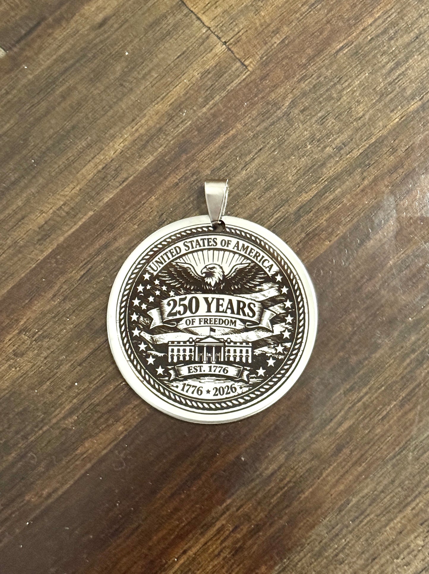 250th Anniversary of America Keychain