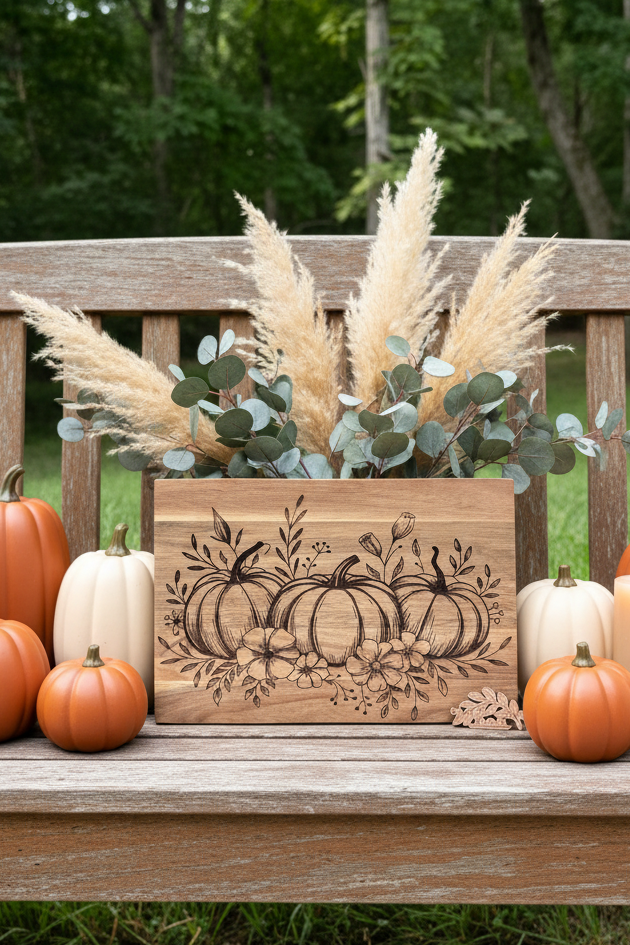 Pumpkin Cheese Board