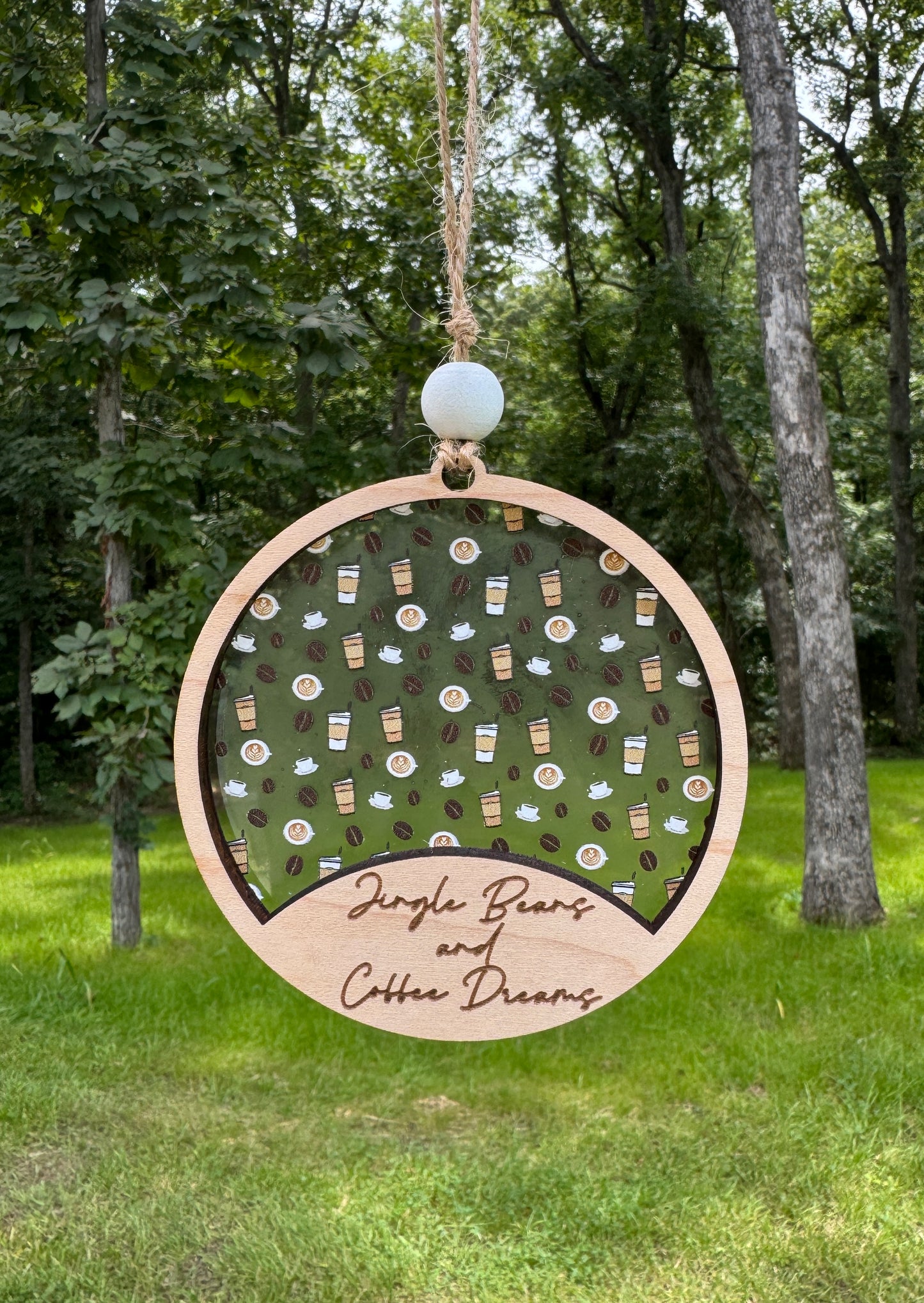 Coffee Christmas Ornament