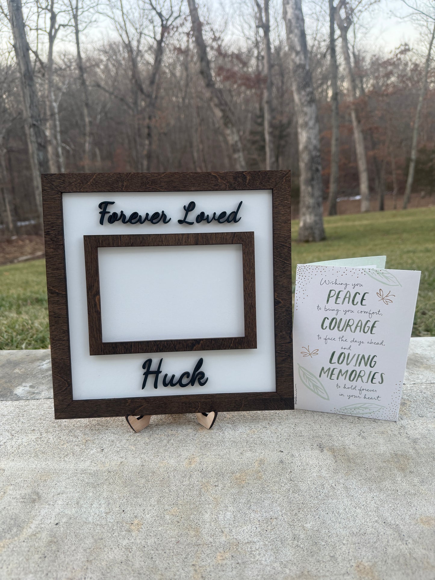 Personalized Dog Remembrance Picture Frame, Pet Memorial