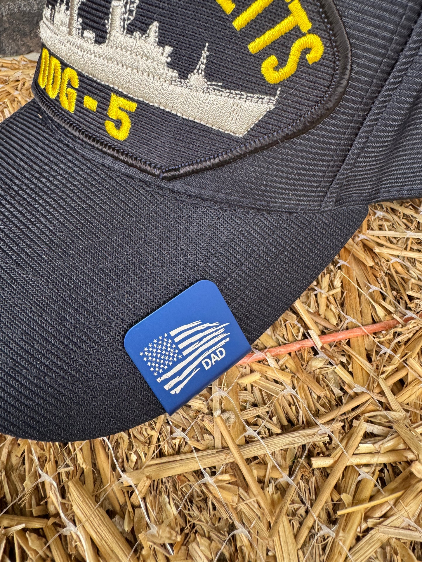 Patriotic Hat Clip