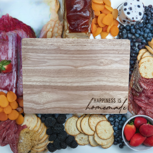 Happiness is Homemade Cutting Board