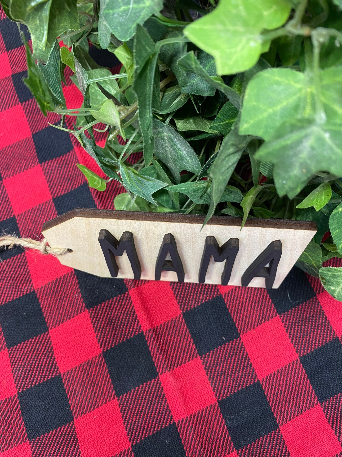 Personalized Wood Stocking Name Tags, Christmas Stocking Tags