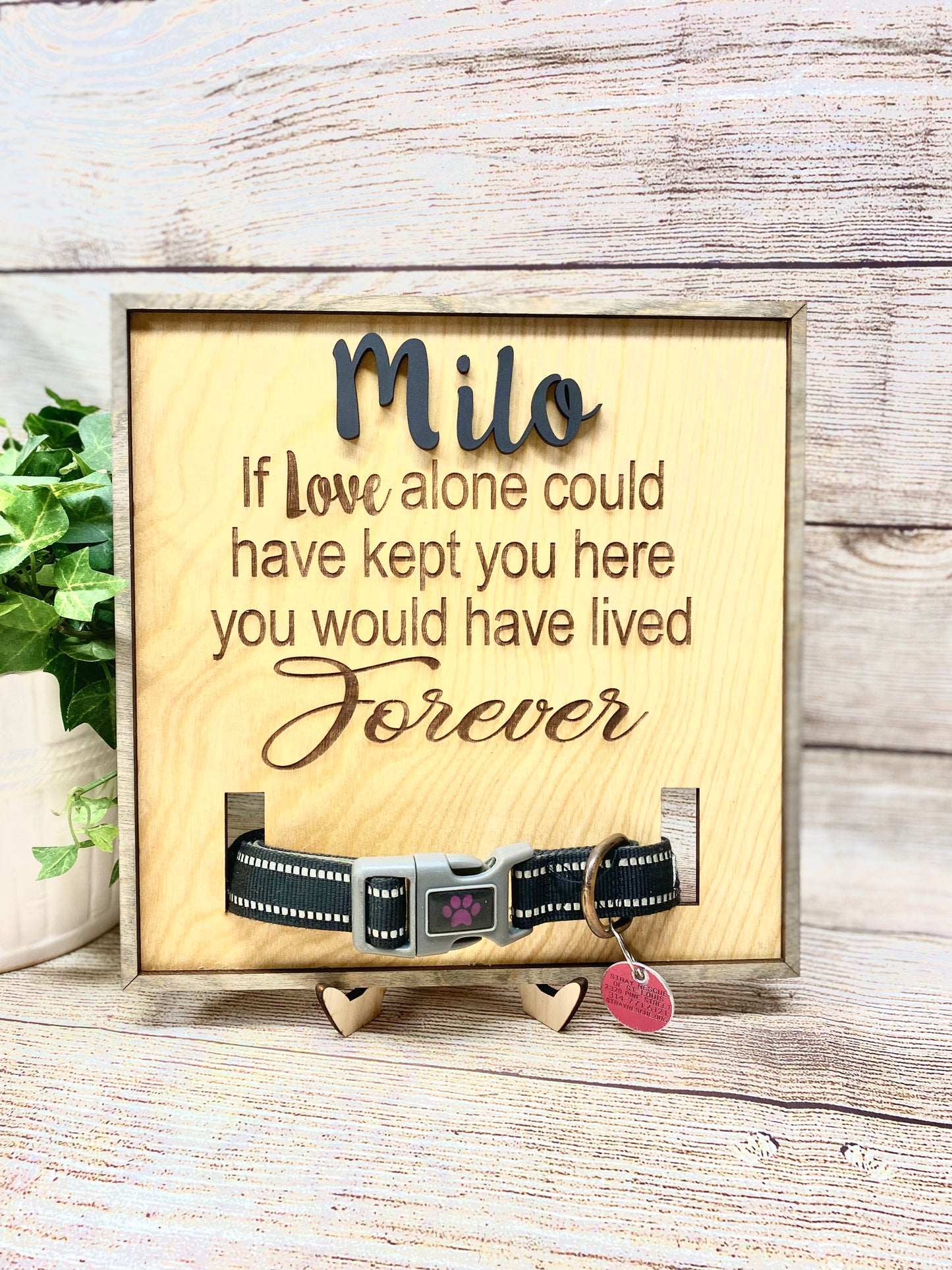 Personalized Dog Remembrance Frame, Dog Sympathy Gift, In Memory of pet, Pet Loss, Pet Memorial
