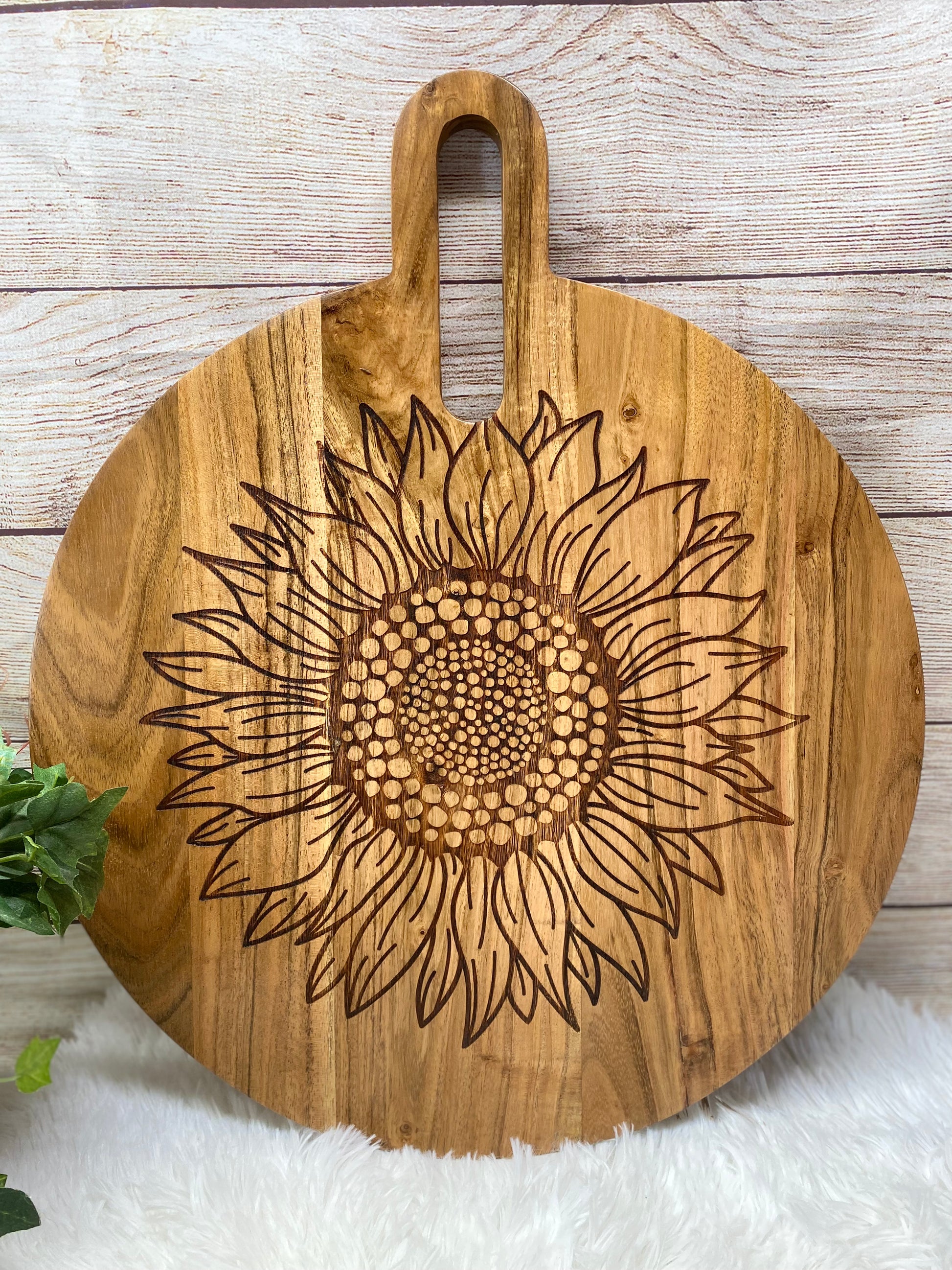 Sunflower Cutting Board